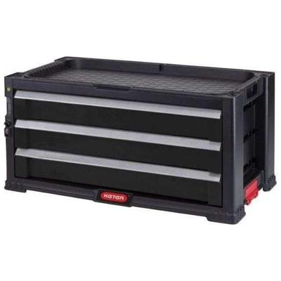 KETER gereedschapset met 3 laden - 59 x 29 x 26 cm