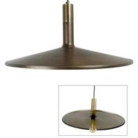 Hanglamp Roswell Antiek Messing - thumbnail