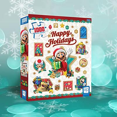 Super Mario - Happy Holidays Puzzle (1000pcs)