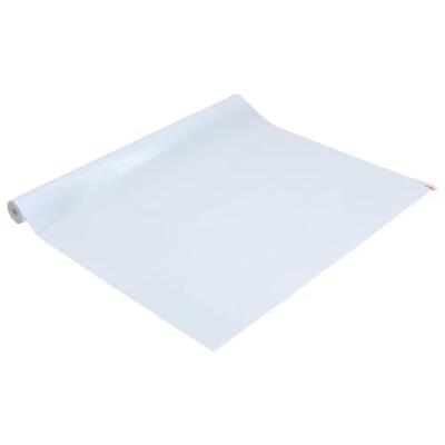 VidaXL Raamfolie statisch mat transparant wit 45x1000 cm pvc