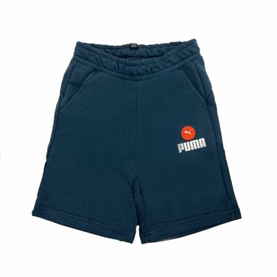 Kinder shorts Puma Blank Donkerblauw - Maat: 11-12 Jaar