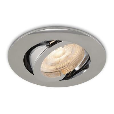 Complete LED-spot Monti chroom GU10 dimbaar 4.2 Watt