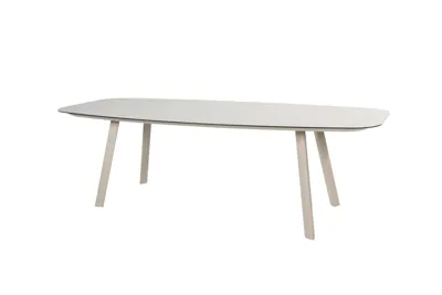 4 Seasons Outdoor dining tuintafel manolo 180x95x75cm latte