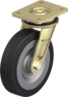 Blickle LS-SE 200K Zwenkwiel Wieldiameter: 200 mm Draagvermogen (max.): 600 kg 1 stuk(s)