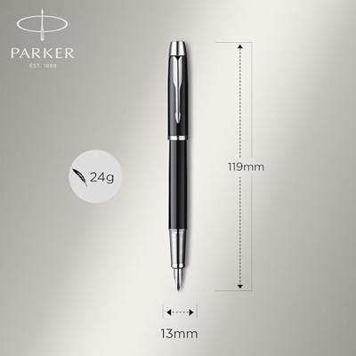 Parker IM vulpen en balpen, duoset, giftbox en etui, zwart