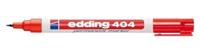 Edding 404 Marker, lijndikte 0,75 mm, rood, 1 stuk - thumbnail