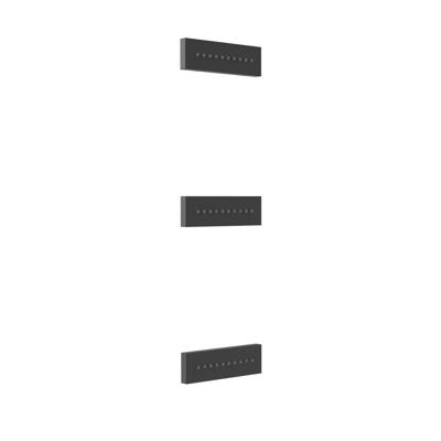 Bodyjet Tres Inbouw Hydromassage 13.9x4.9 cm Breed Mat Zwart