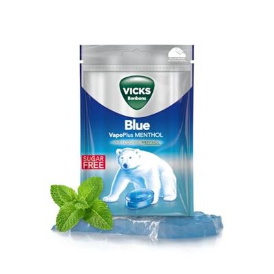 Vicks blue suikervrij zak (20x 72gr)