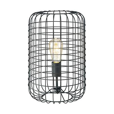 Home sweet home netting tafellamp 26 zwart rooster metaal Home sweet home netting tafellamp 26 zwart rooster metaal
