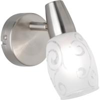 LED Wandspot - Wandverlichting - Trion Kalora - E14 Fitting - 1-lichts - Rond - Mat Nikkel - Aluminium - thumbnail