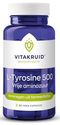 Vitakruid L-Tyrosine 500mg uit fermentatie