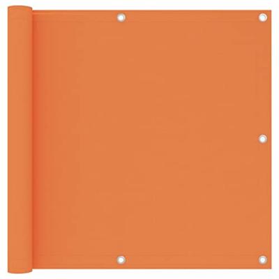 Balkonscherm 90x300 cm oxford stof oranje