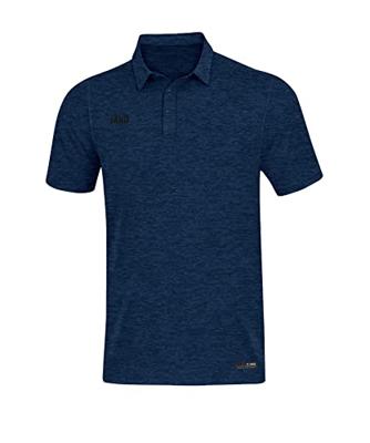 JAKO 6329 Polo Premium Basics - Marine Gemeleerd - 3XL