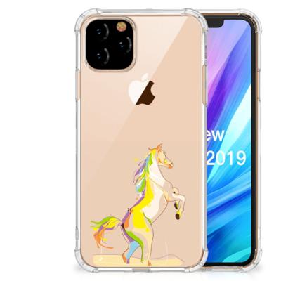 Apple iPhone 11 Pro Stevig | Bumper Hoesje | Horse Color Apple iPhone 11 Pro Stevig | Bumper Hoesje | Horse Color
