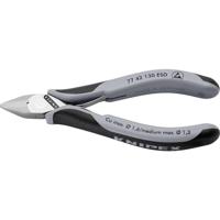 Knipex Elektronica-Zijsnijtangen ESD | 130 mm Lengte | Doorgestoken Scharnier | Meer-Componentengrepen - 77 42 130 ESD - thumbnail