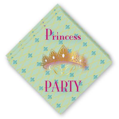 Haza Witbaard Servetten princess party, 20st.