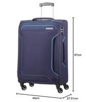 American Tourister Holiday Heat Spinner 67 navy Zachte koffer - thumbnail