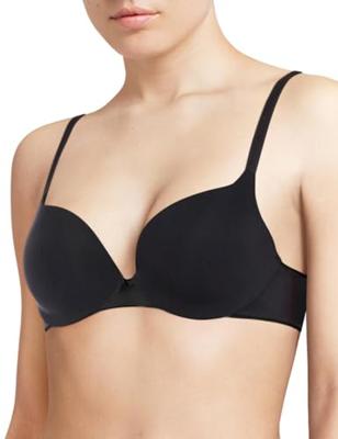 - Push up BH - Essential Extra - Maximizer push up bh - T-shirt bh - Schijnt niet door - 75C - Zwart - 75C