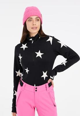 Protest Noon 1/4 Zip Pully Dames Kitoffwhite XL/42