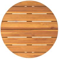 Tuinbijzettafel rond Ø55x60 cm massief acaciahout - thumbnail