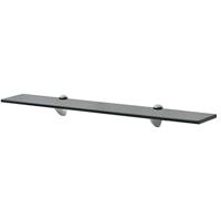 Zwevend schap 70x10 cm 8 mm glas - thumbnail