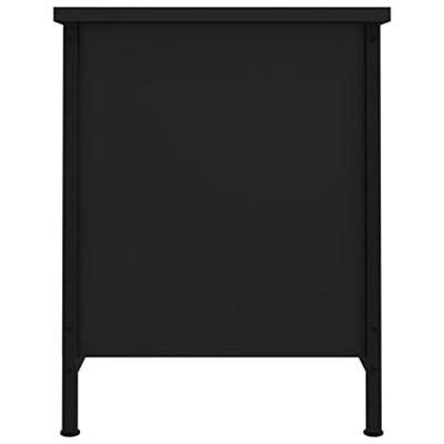 Tv-meubel met deuren 60x35x45 cm bewerkt hout