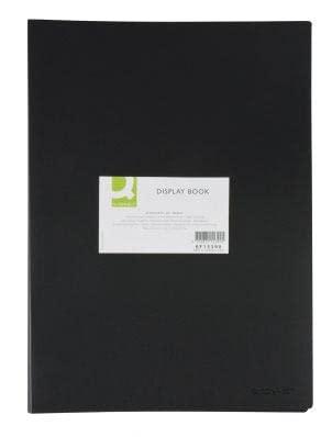 Q-CONNECT showalbum, A3, 20 tassen, zwart