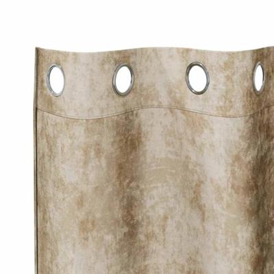 VidaXL Velvet gordijnen met gordijnen 2 pcs crème 245 x 140 cm fluweel VidaXL Velvet gordijnen met gordijnen 2 pcs crème 245 x 140 cm fluweel