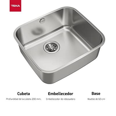 Wastafel met Eén Spoelbak Teka 10125123