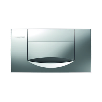 Geberit 200F bedieningspaneel mat chroom voor Geberit Twinline inbouwreservoir (UP130)