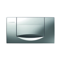 Geberit 200F bedieningspaneel mat chroom voor Geberit Twinline inbouwreservoir (UP130) - thumbnail