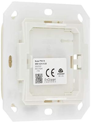 Eltako FT55R-weiß Toets Draadloos Opbouw (op muur) Bereik max. (in het vrije veld) 30 m