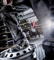 Puma Veiligheidsschoen | maat 42 zwart/geel | S3 SRC EN ISO 20345 | nubuckleer | 1 stuk - 64.271.0-42 64.271.0-42 - thumbnail