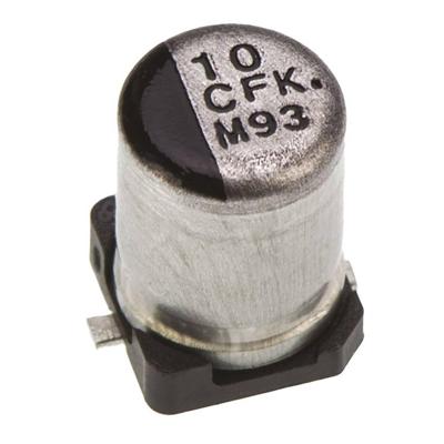 Panasonic Elektrolytische condensator SMD 4.7 µF 50 V 20 % (Ø) 4 mm 1 stuk(s)