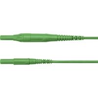Schützinger MSFK B441 / 1 / 100 / GN Meetsnoer Stekker 4 mm Stekker 4 mm Groen 1 stuk(s) - thumbnail