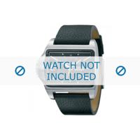 Diesel horlogeband DZ1313 Leder Zwart 29mm - thumbnail