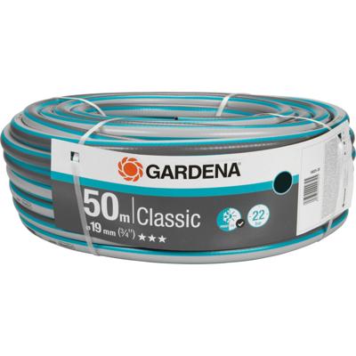 GARDENA Classic 19 mm (3/4 18025-20 Tuinslang Grijs, Blauw 19 mm 50 m 3/4 inch 1 stuk(s) GARDENA Classic 19 mm (3/4 18025-20 Tuinslang Grijs, Blauw 19 mm 50 m 3/4 inch 1 stuk(s)