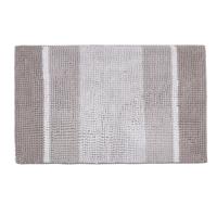 Differnz Fading badmat geschikt voor vloerverwarming 100% microfiber 60 x 90 cm taupe - thumbnail