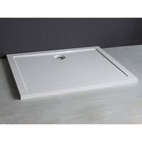 Luxe douchebak SMC rechthoek 120 x 90 x 4 cm wit - thumbnail