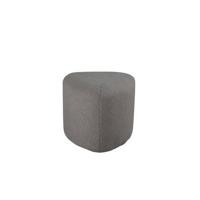 Svea - Troy poef - teddy - grijs - thumbnail