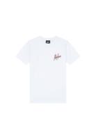 Malelions Junior Split T-Shirt Wit / Rood-176 maat 176 - thumbnail