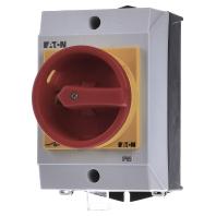 Eaton T0-2-1/I1/SVB Nokkenschakelaar 20 A 690 V 1 x 90 ° Geel, Rood 1 stuk(s)