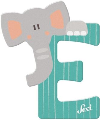Sevi letter e elephant: 10 cm (83005)
