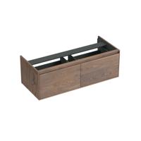 Onderkast Forzalaqua Reno 120x51x40 cm 2 Lades Softclose Eiken Havanna Forzalaqua - thumbnail