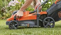 BLACK+DECKER BCMW3336L2 36V 2x2.5Ah 33cm Grasmaaier - BCMW3336L2-QW - thumbnail