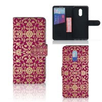 Wallet Case OnePlus 7 Barok Pink - thumbnail