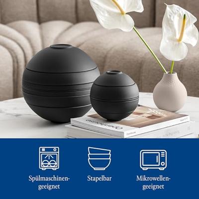 VILLEROY & BOCH - Iconic - La Boule 7-dlg Black VILLEROY & BOCH - Iconic - La Boule 7-dlg Black