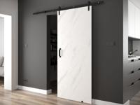 Schuifdeur PIXAL wit marmer - thumbnail