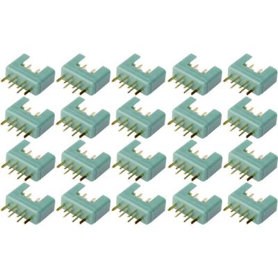 Reely RE-6799056 Accupack stekker MPX Verguld 20 stuk(s)