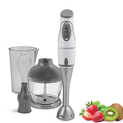Esperanza EKM003E blender 0,75 l Staafmixer 450 W Grijs, Wit